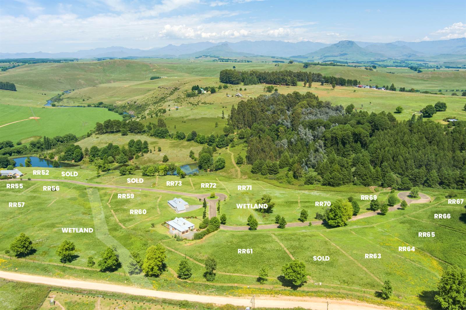 2500 m² Land available in Underberg photo number 1