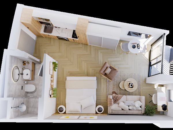 Studio Apartment