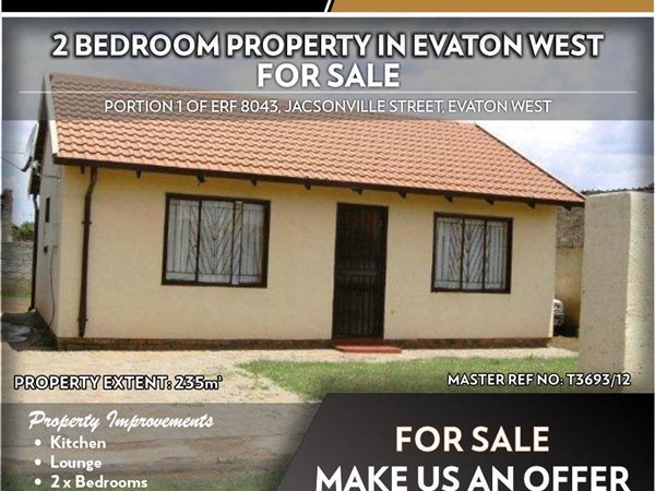 2 Bed Townhouse in Evaton West