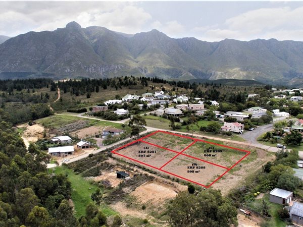808 m² Land available in Swellendam