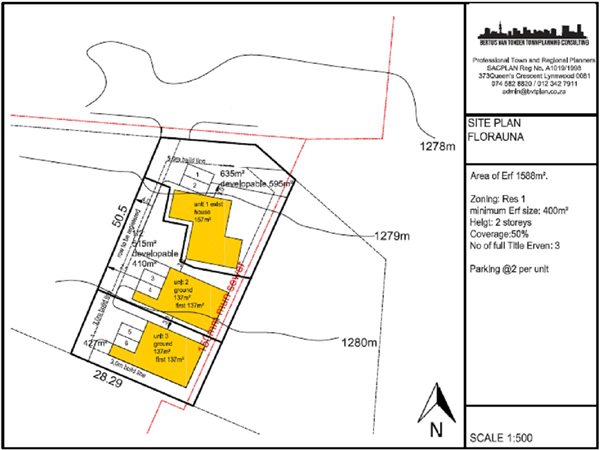 427 m² Land