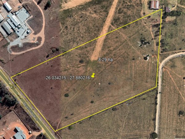 8.3 ha Land available in Muldersdrift