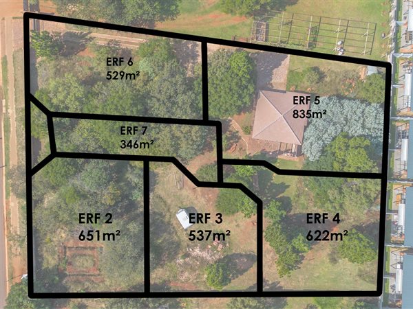 4 085 m² Land