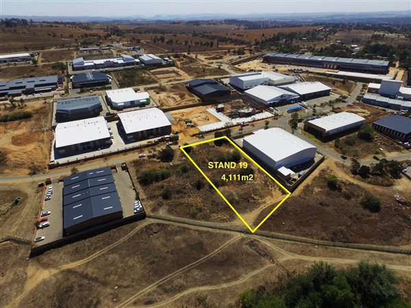 4110 m² Land available in Roodepoort Central