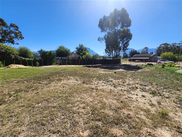 7747 m² Land available in Tulbagh