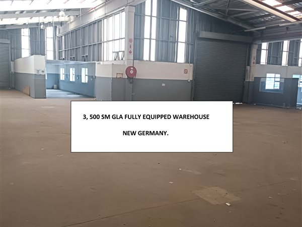 3 500  m² Industrial space