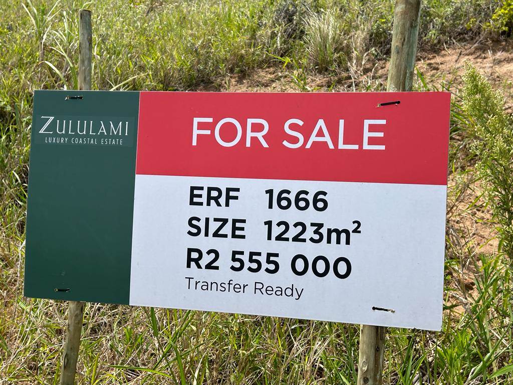 1223 m² Land available in Zululami Luxury Coastal Estate photo number 7