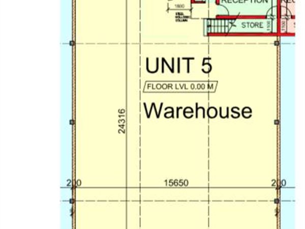 465  m² Industrial space