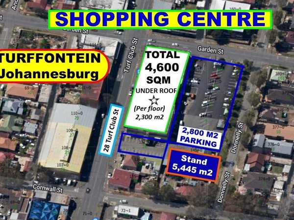 4600  m² Commercial space