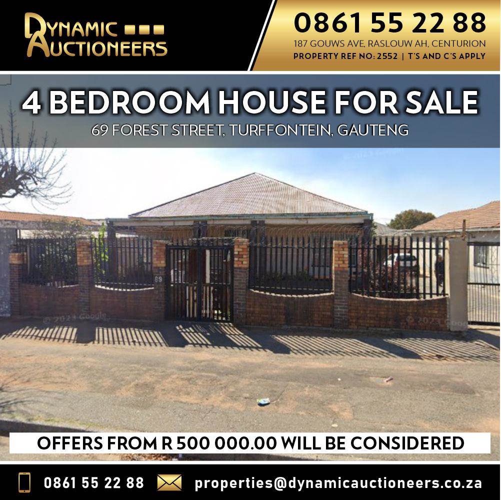 4 Bed House in Turffontein photo number 1