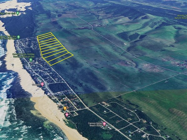 3.5 ha Land available in Cannon Rocks