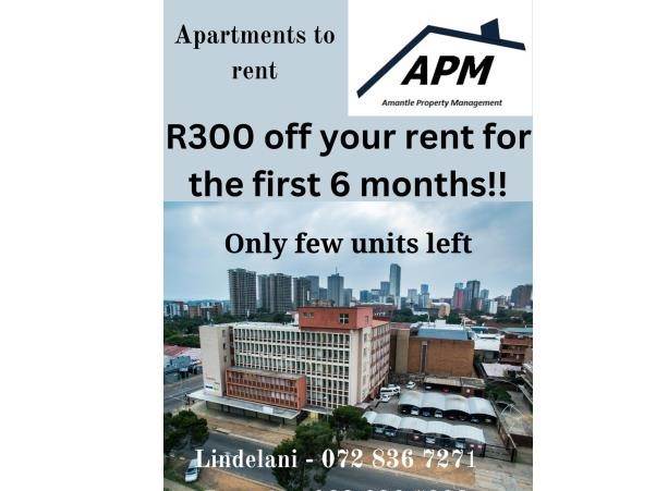 1 Bed Apartment to rent in Pretoria Central RR3961644 Private