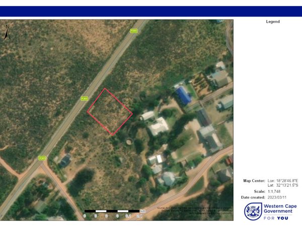 1980 m² Land available in Clanwilliam