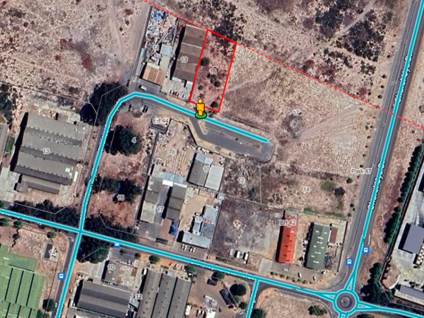 2000 m² Land available in Atlantis Industrial