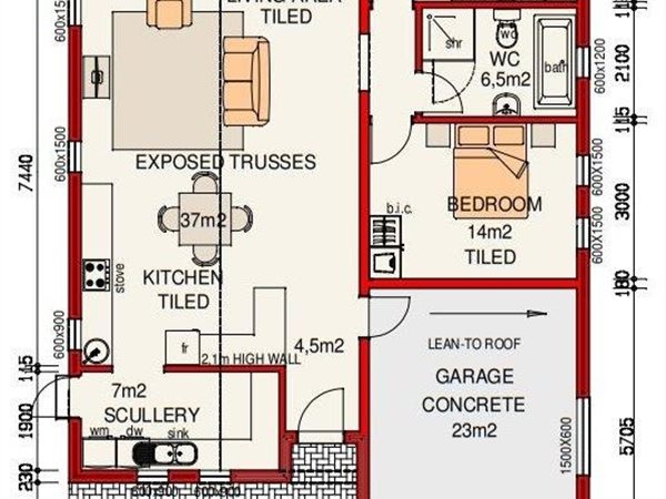 2 Bedroom House 2 Bedroom House