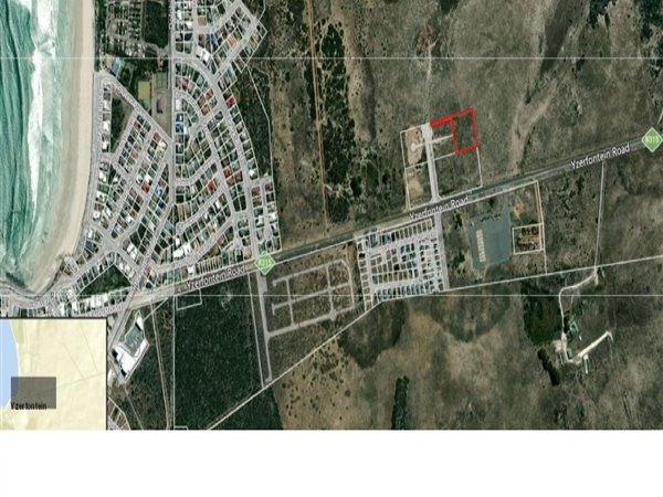 6350 m² Land available in Yzerfontein Rural