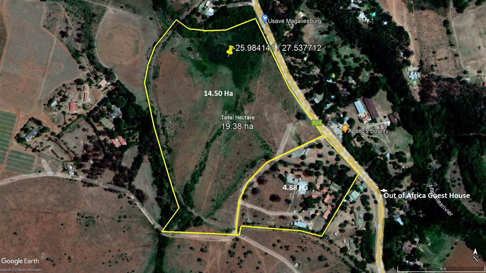 19.4 ha Land available in Magaliesburg photo number 1
