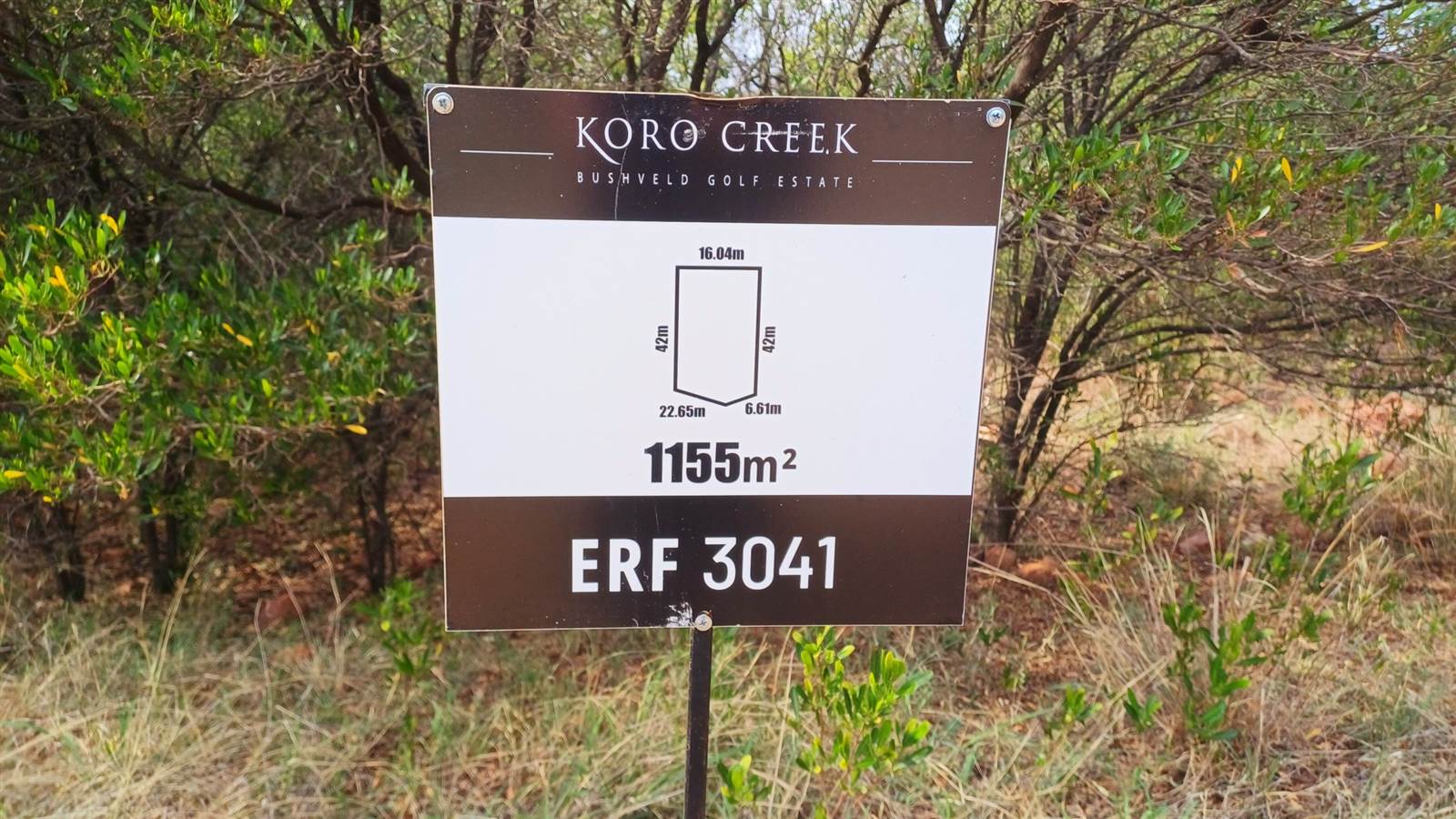 1155 m² Land available in Koro Creek Golf Estate photo number 2