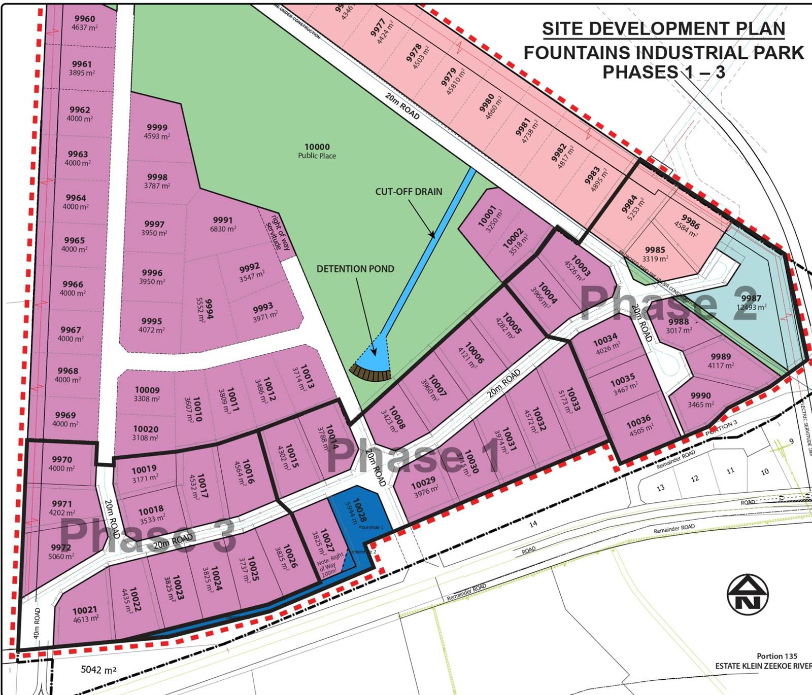 3017 m² Land available in Fountains Estate photo number 7