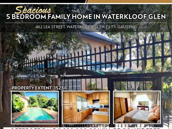 5 Bed House in Waterkloof Heights