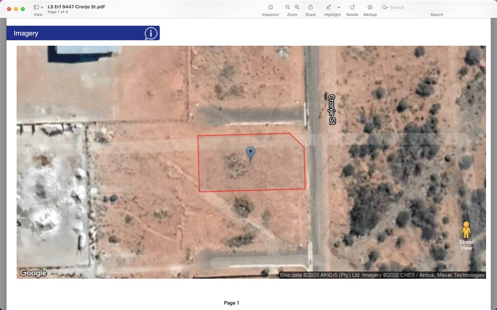 1567 m² Land available in Graaff Reinet photo number 1