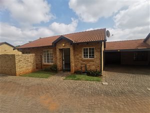 2 Bed Townhouse in Die Wilgers