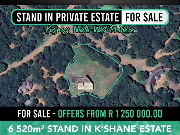 6520 m² Land available in Kshane Lake Lodge
