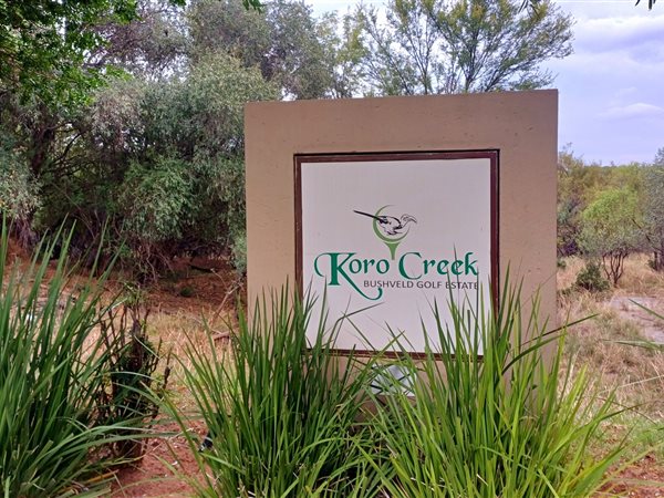 1.5 ha Land available in Koro Creek Golf Estate