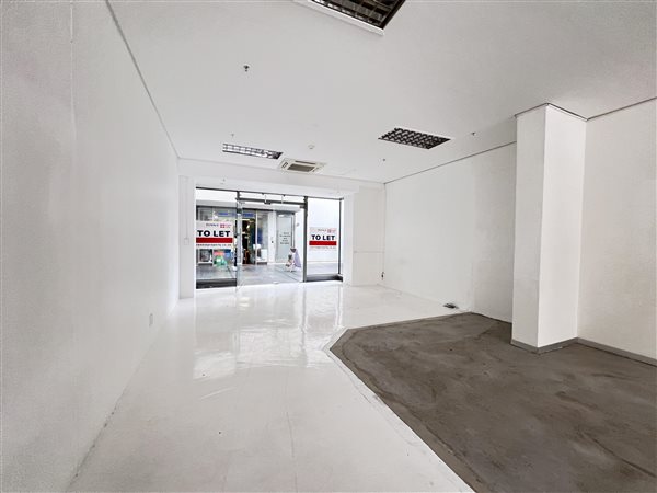 100  m² Retail Space in Cape Town City Centre