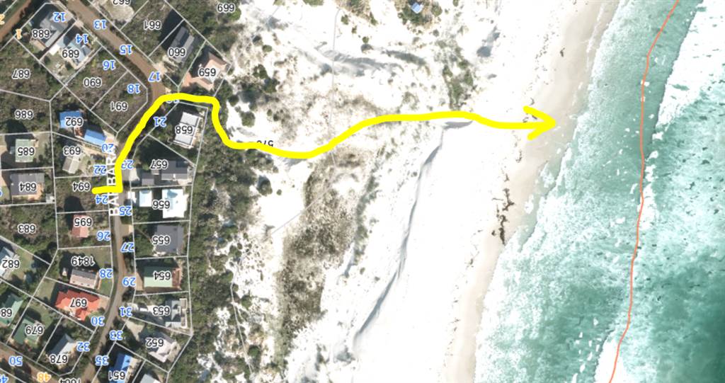 600 m² Land available in Pringle Bay photo number 1