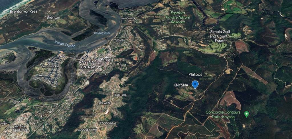 24.6 ha Land available in Knysna Central photo number 1