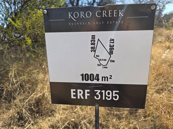 1 004 m² Land 1 004 m² Land