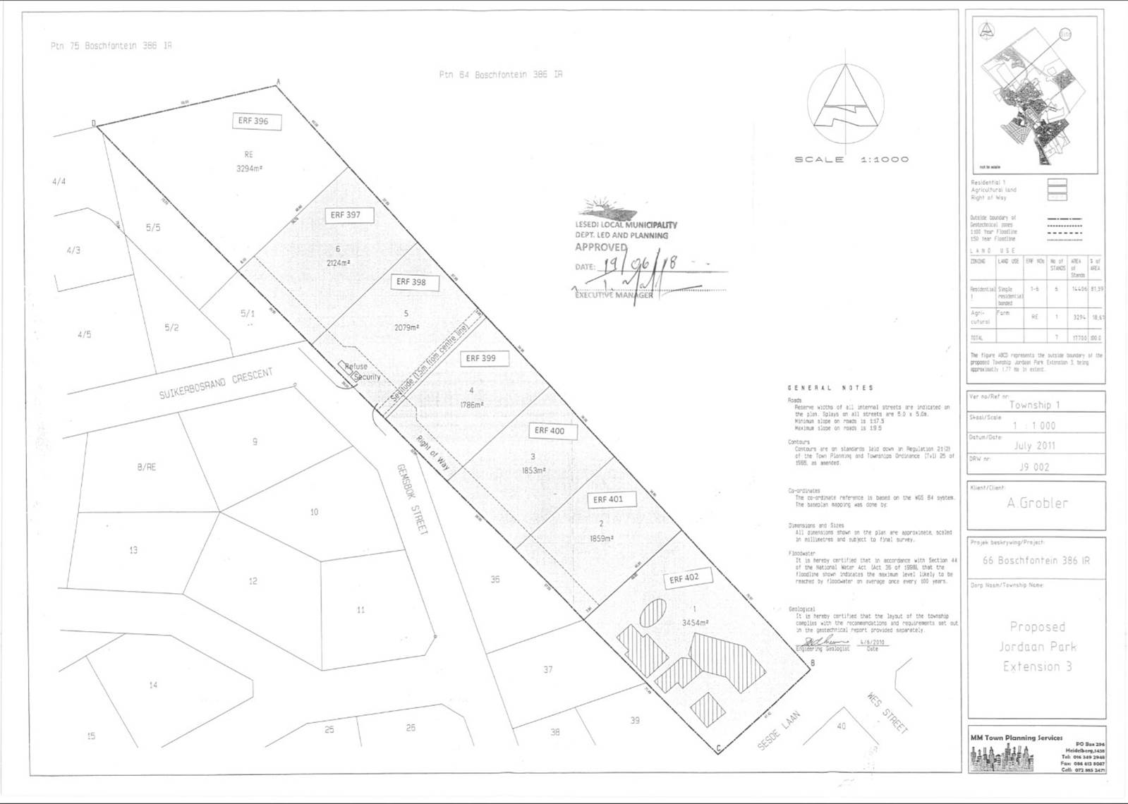 1300 m² Land available in Jordaan park photo number 16