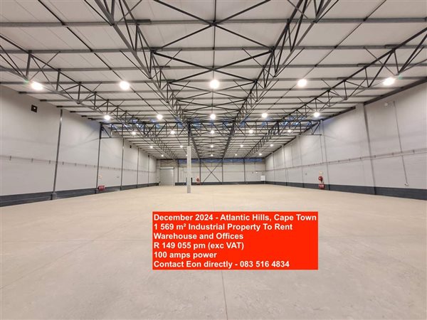 1 569  m² Industrial space